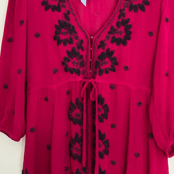 Free People Embroidered Fable Midi Dress - Picture 4 of 8